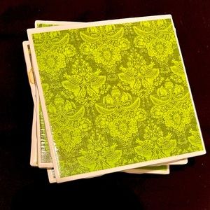 Set of 4 Thirsty-stone coasters